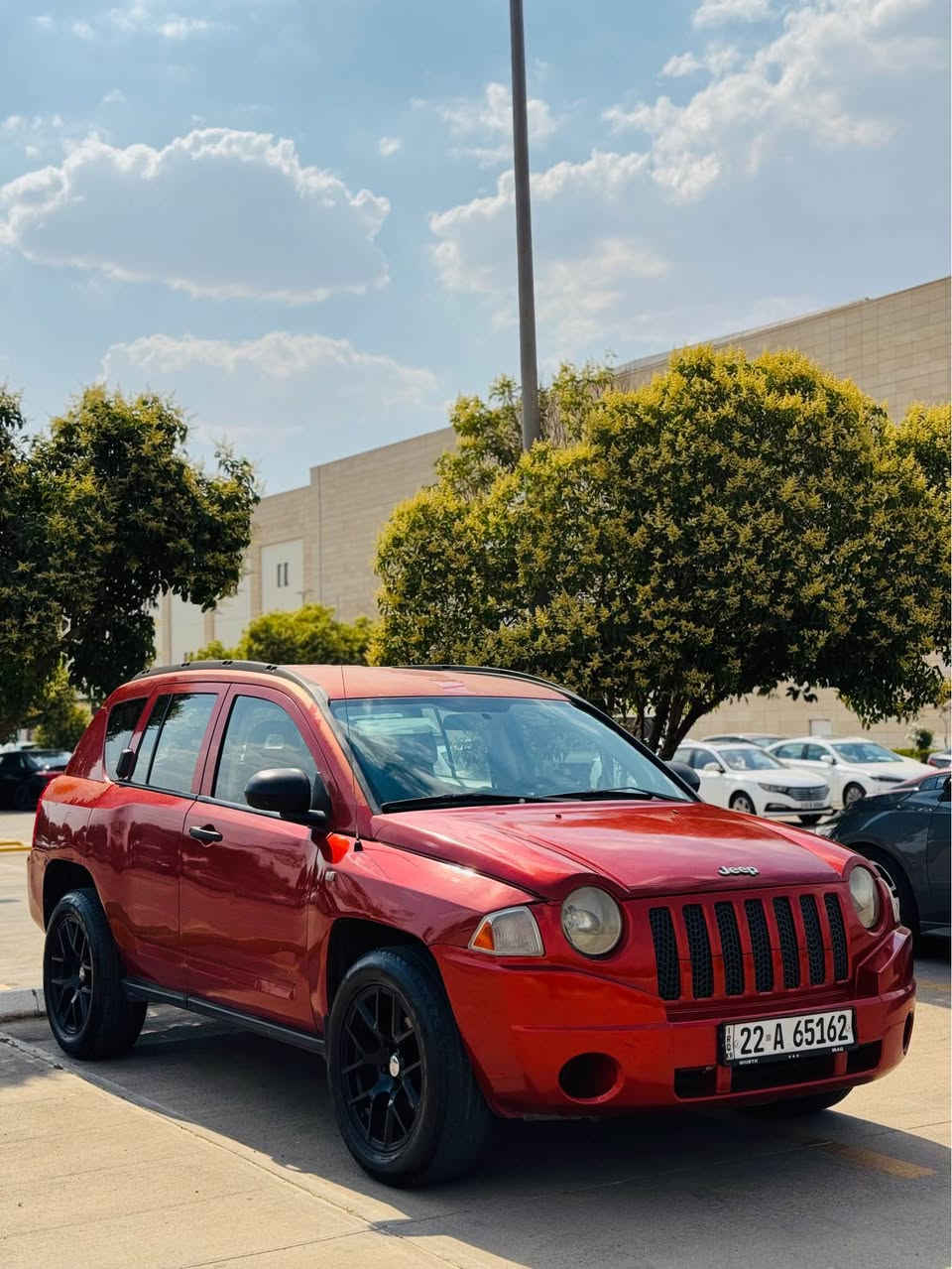 Jeep compas 2008

نرخ /58$💵💵💵🔥🔥
تۆماتیك 
تەبرید
جام کارەبایی
شاشە و کامیرا
رقم سنوی نوێ
تحویل وەکالە بەشەرت
٣ بۆ ٤ پارجە بەخە بێ لێدران بێ معجون
***********
*********** أربيل, العراق
