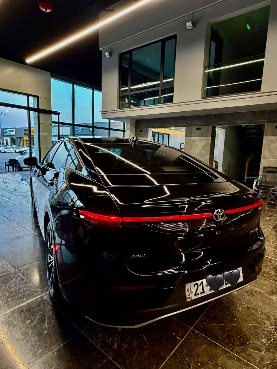 تويوتا كراون 2023 🖤🦅

وارد امريكي فول مواصفات ١/١ ✅

مواصفات سيارة Limeted 

فور ويل AWD 

كشنات تدفئه + تبريد  كشنات خلفي تدفئه ✅

ستيرن تدفئه ✅

اتو هولد + بريك كهربائي + اربعة مود قيادة

بانوراما سقف زجاجي  

مرايا شفت + نقطة عمياء 

رادار امامي + كاميرا 360 درجة 

لايت ذكي + تحكمات ستيرن كامل / تحديد مسار / 

سماعات JBL بلادي 🔴

سياره جديده ونظيفه بدون دواخل بدون ايرباگ 🔴

رقم شاصي - (JTDAAAAF6P3008686) 🔴

سيارة ماشية - ٤٤ الف ميل 📦

رقم - سليمانية تحويل وكاله ثاني يوم 🔴

رقم الهاتف-***********📞📞

سعر - 268$ 💰 وبيها مجال بسيط 🔴

—————————————————
