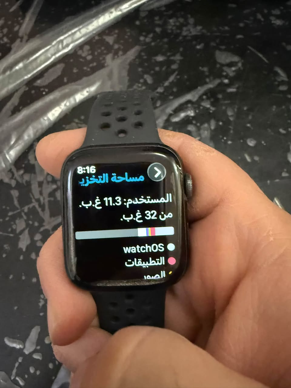 ابل جيل سادس • نسخة نايك • ذاكرة ٣٢