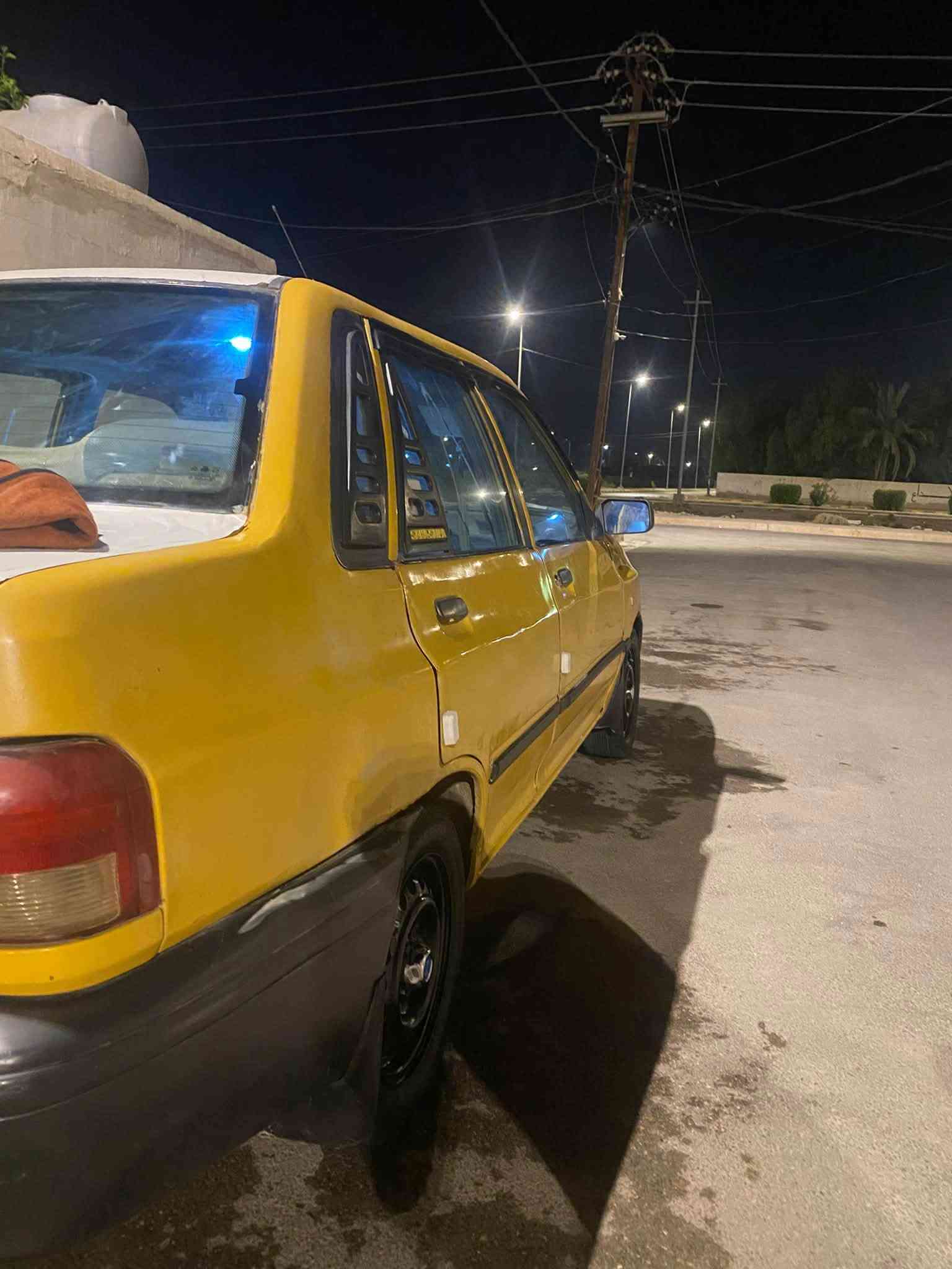 السلام عليكم سايبا موديل 14 مكفوله كفالة عامه شواصي بلادية وصدر خلفي امامي جديد مال جناي رقم بغداد انكليزي بأسمي مصفره هيئه وغرامات وتحويل ثاني يوم السعر 23وبيها مجال المكاني صويره  الحفريه 

 ***********
