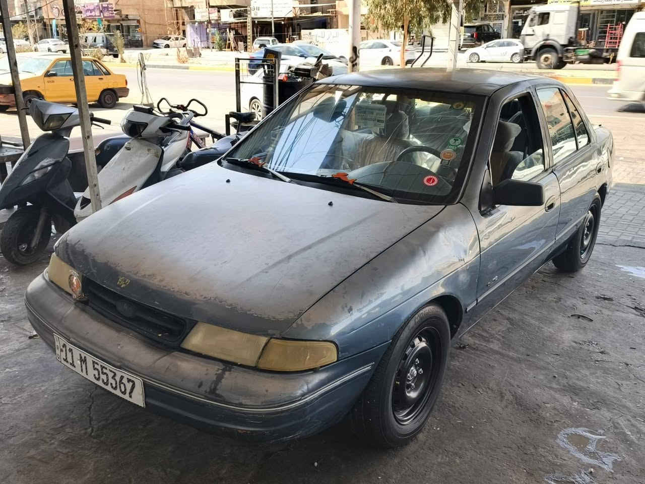 السلام عليكم كيا سيفيا موديل 93السيارة بلادية
كير اوتوماتيك كهربائيات كلها شغاله تخم تاير جديد
السعر 30وبيها مجال
مكان سيارة بغداد حي الجهاد ***********
