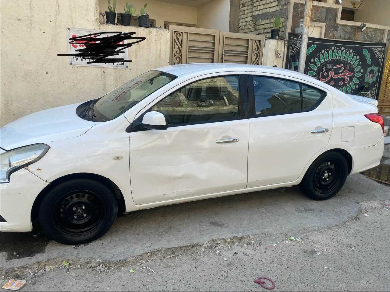 نيسان سني هندي
رقم اربيل بيهة بارد اقل الشبر بلجاملغ

وبيهة هاي الظربة الي بلباب موظحة بلصورة 

عارظهة 105 $ وبيهة مجال للجادين 

رقم تليفون *********** 

العنوان بغداد
