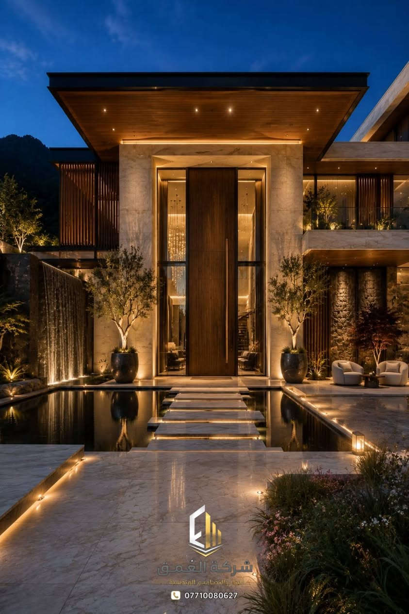 شركة العمق • تصاميم هندسية • فخامة البناء