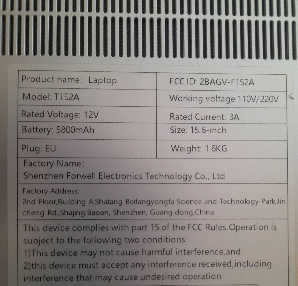 لابتوب استخدام شخصي قليل اخو الجديد مداخل صيانة ابد

الموصفات :

RAM : 16MB. 
. المعالج: lntel (R) N95(4 CPUs).~1.7GHz
. نظام التشغيل : Windows11 Pro 64Bt
. المساحة التخزينية : 512GB
. حجم الشاشة : 15.6
. كيبورد مضيئ + بصمة اصبع 
. حجم البطارية 5800mAh 
. دقه الشاشه 1080×1920 
🔴السعر المطلوب 375 وبي مجال
🔴🔴المكان : بغداد 
🔴🔴🔴للاستفسار : ***********