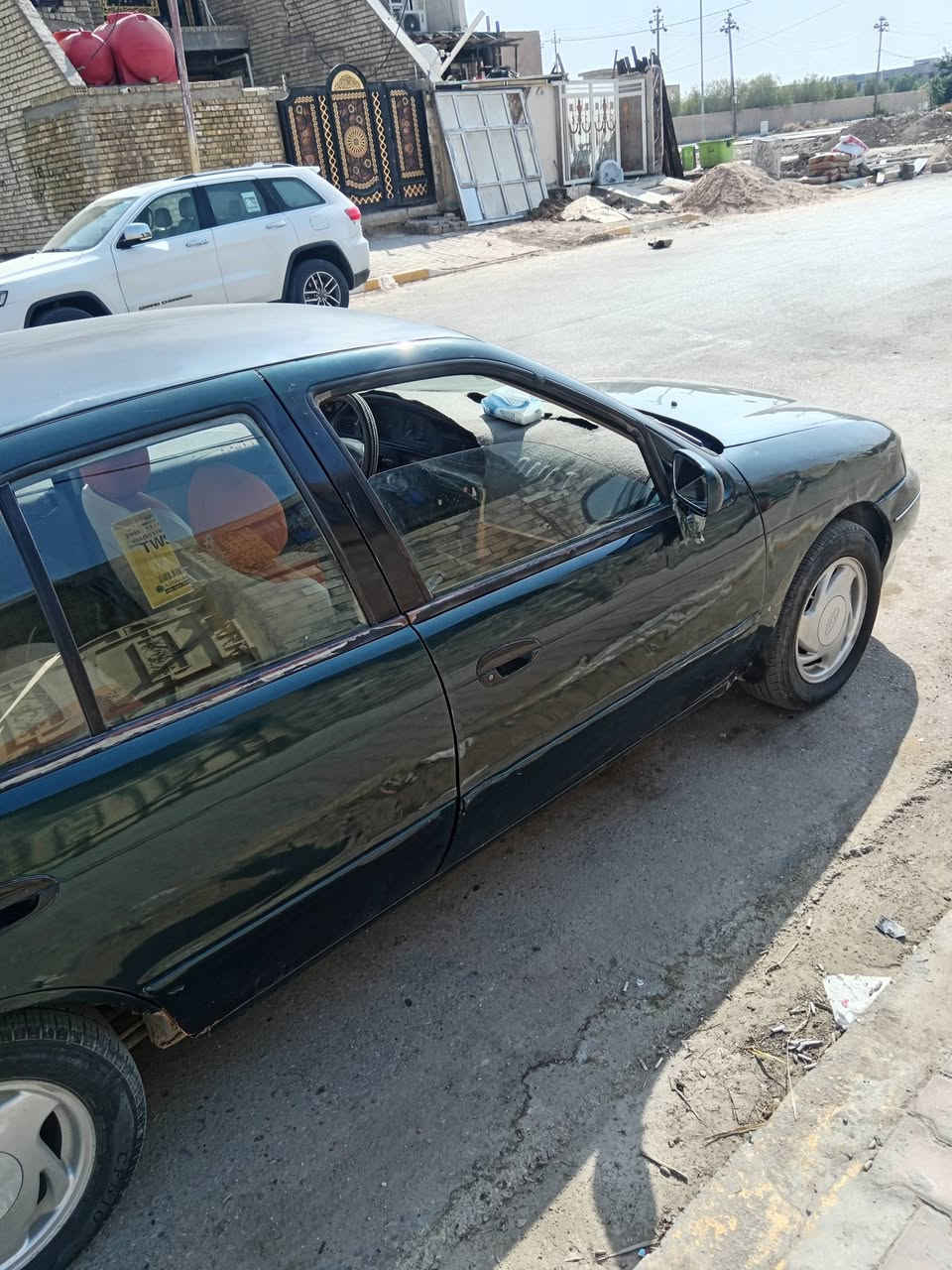 السلام عليكم كيه سيفيا موديل ٩٥ الون زيتوني الرقم والسنويه جددبغداد مكينه لاتنقيص ولا تبخير الكير عادي جديد السياره عينه وصينيه جدد الصدركله جديد حتى الدبلات جدد تخم تاير نضيفه مال بيت متعوب عليها تأخذها كلشي ماتصرف عليها ادامه كامله مكان السياره الصويره السعر ٣٣ بيه مجال الهاتف *********** /*********** مكفوله من الضربه صبغ حزام القماره بلاديه
