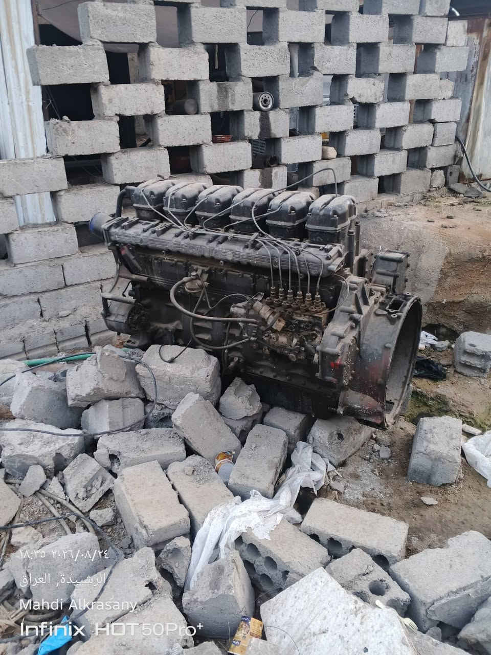 محرك سكانيا بومة ساطر خانه للبيع التواصل ***********
