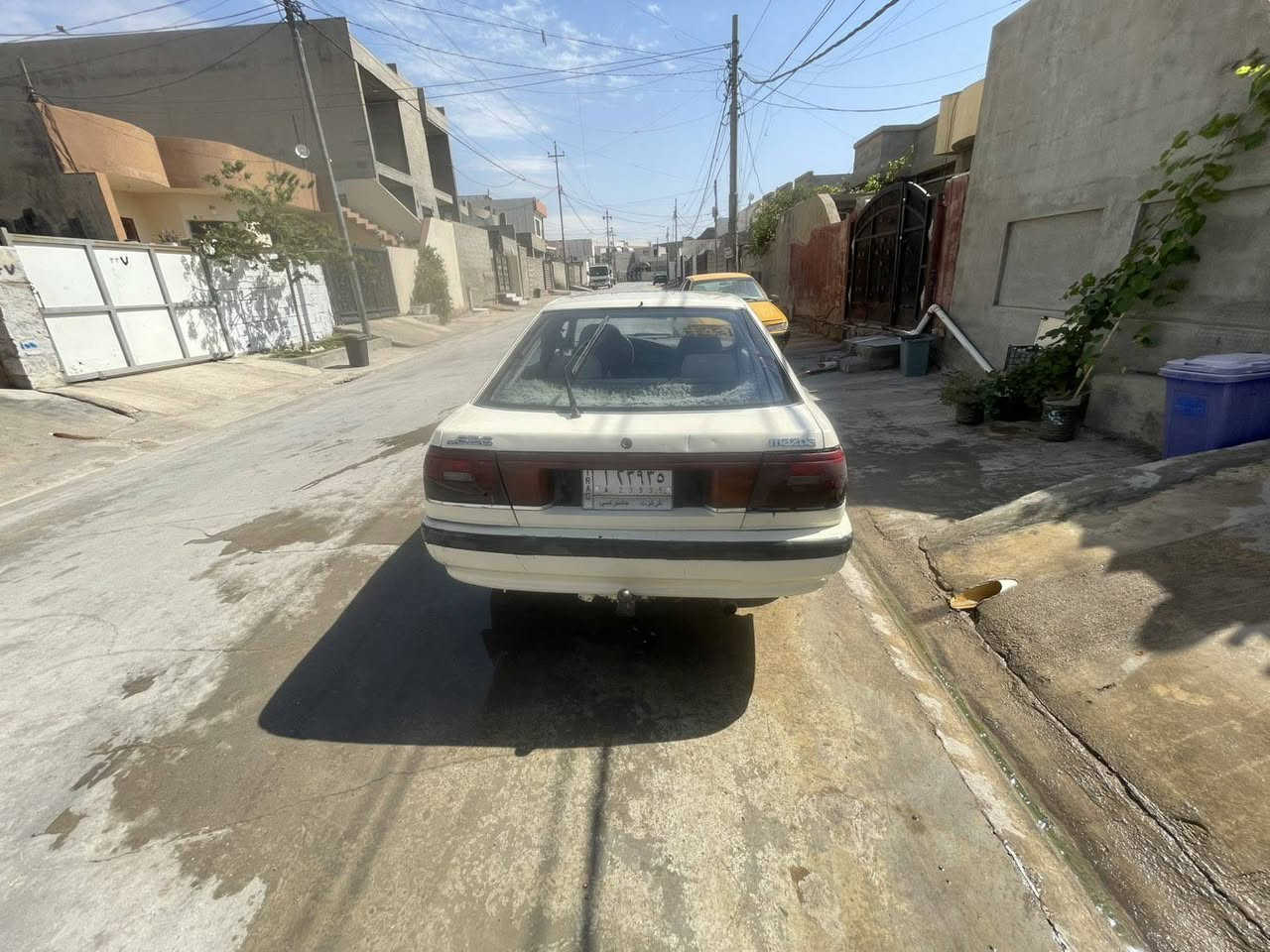 سلام علیكم مازده 626 لون ابیض حلیبي مودیل 1991 8و بخ كیر و محرك ب شرط اوتوماتیك جامات كهرباي ویل كروم  سقف سلاید رقم كركوك سیارة ماشاالله نضیف تجي تشوفة احلا من صورة سیارة ب شرط تحویل  رقم كركوك  شراي خابر مكاني كركوك ***********
