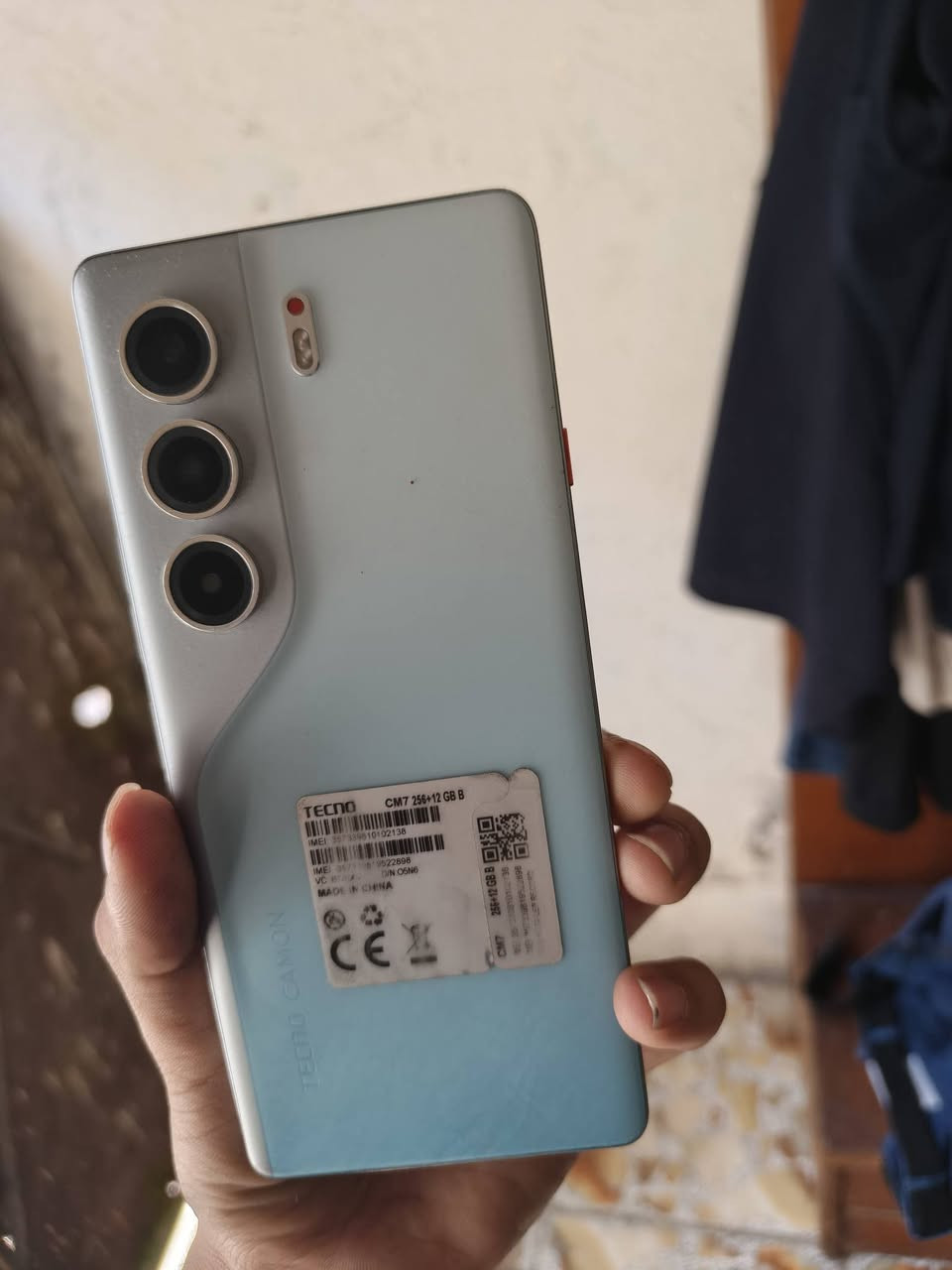 السلام عليكم جهاز لل بيع
تكنو كامون40برو5G اذاكره256ول عشوائي 12تلفون مستخدم فقط شهرين
سعره300وبي مجال تواصل خاص او علا رقم*********** مكان بغداد الشعله
