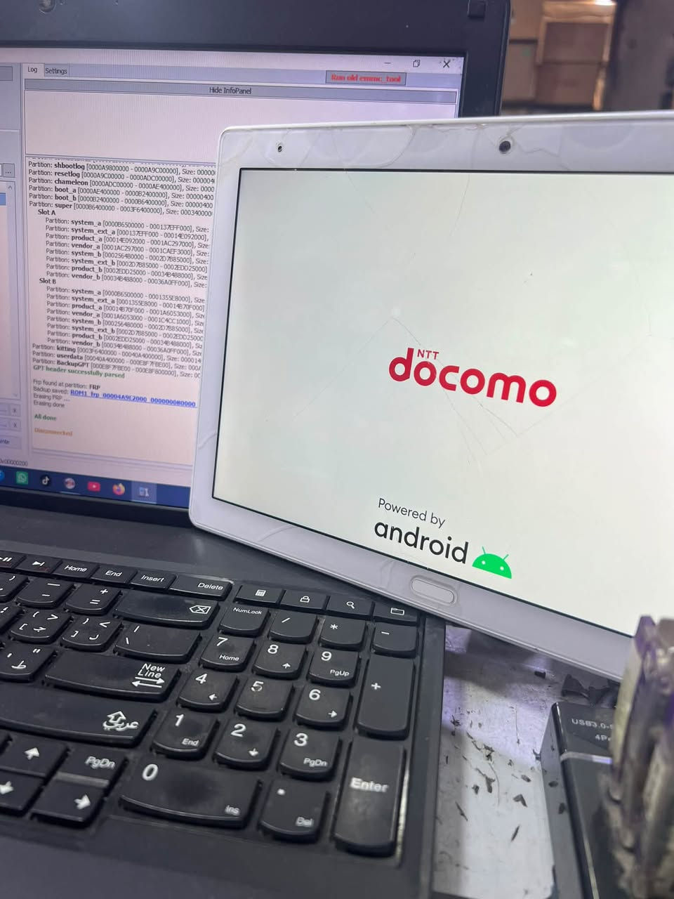 Docomo D-41A 
cpu sm6125 
حذف حساب كوكل اكاونت 📱
تم بحمدالله عن طريق حفر المعالج ✅ 
متوفر حذف حساب Frp لجميع الاجهزه
هونر - سامسونك - هواوي    
خلال دقائق داخل المحل فقط ✅
مكتب الاخوين للقرطاسيه والموبايل 
العنوان - موصل حي سومر 
قرب الاستداره الاولى مجاور صيدلية الثراء  داخل الفرع
عبدالله العنزي
***********
***********

نص مكتوب في الصور:
- DAT0 CLK CMD
- جيلاني