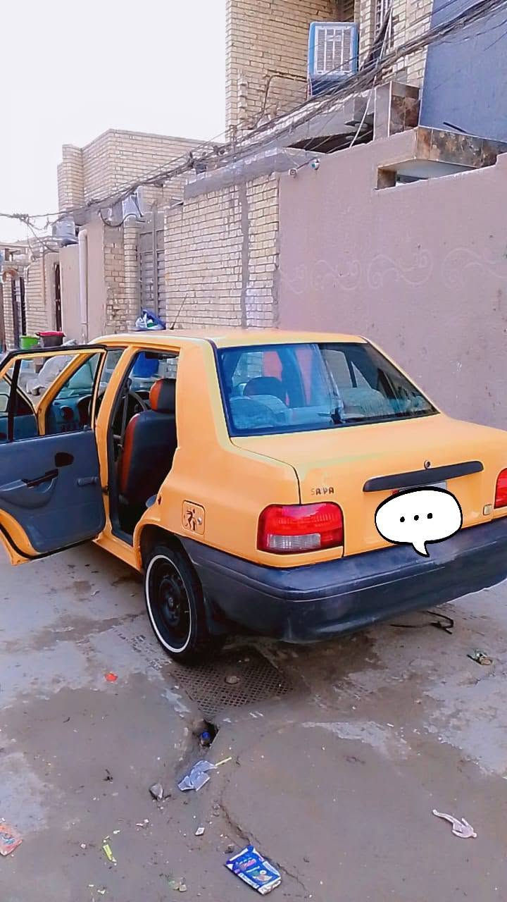 السلام عليكم   سياره سايبا للبيع موديل ٢٠١٦ نظيفه جدا   كير محرك تبريد تدفئه كهربائيات صدر أمامي خلفي شاصي كله نظيف لا ضربه ولا صبغ عدا ملاحظه زغيره بالجاملغ الامامي  سياره ما متعوبه ومرتبه دوشمه الدواخل رقم بغداد باسمي تحويل ثاني يوم  السعر ( 45$) بيها مجال حك الجيه   بغداد مدينة الصدر  ***********

