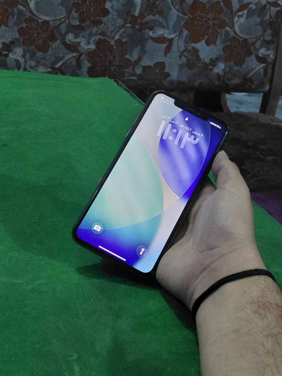 ايفون ١١برو ماكس ذ٢٥٦ بطاريه ١٠٠ مستبدل شاشه وبطاريه اصليات رايده ب٢٤٠ وبيه مجال 
مكاني سبع البور رقمي ***********
