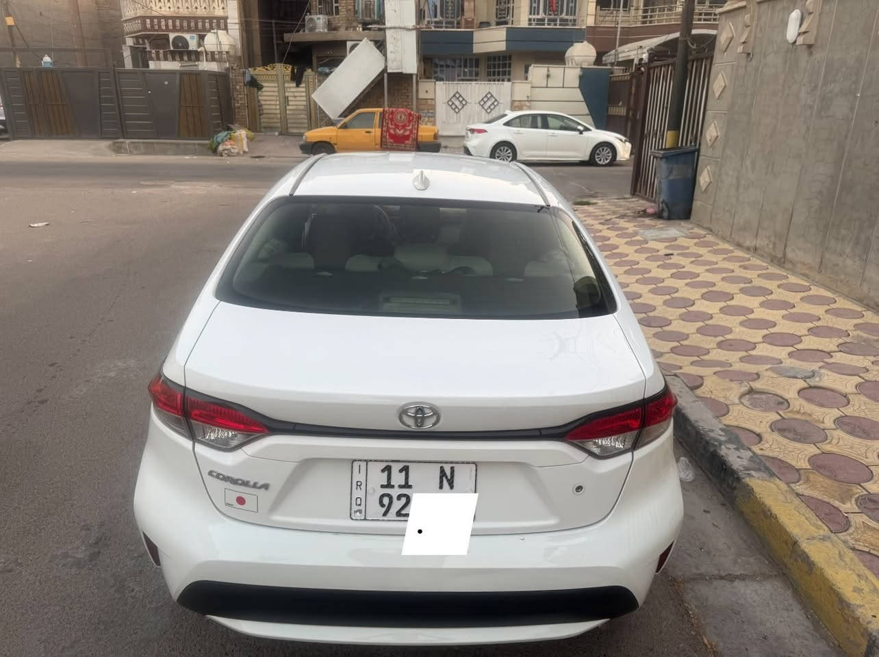 للبيع تويوتا كورولا
موديل 2020LE
ماشيه 108
حادث بنيد فقط امبدل 
رقم بغداد انكليزي 
بأسمي ثاني يوم التحويل 
صور حادث والسونار داخل المنشور 
بغداد العبيدي 
السعر 138وبي مجال 
***********
