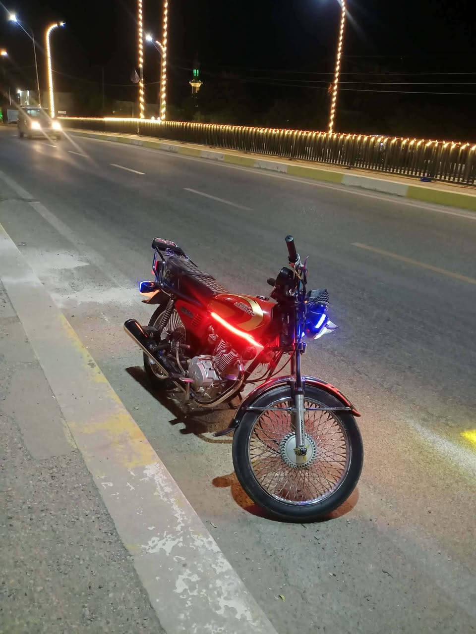 دراجه نامي برو 4 كير موديل 18 شلعه ومعدل فول كلشي بيها جديد كامله بدون نقص
مكاني خانقين رقمي للاستفسار ***********
دراجه بدون عيب تايرات دشبول لايتات بيه دي جي كله كامل وياه هورن بدون اي نقص
