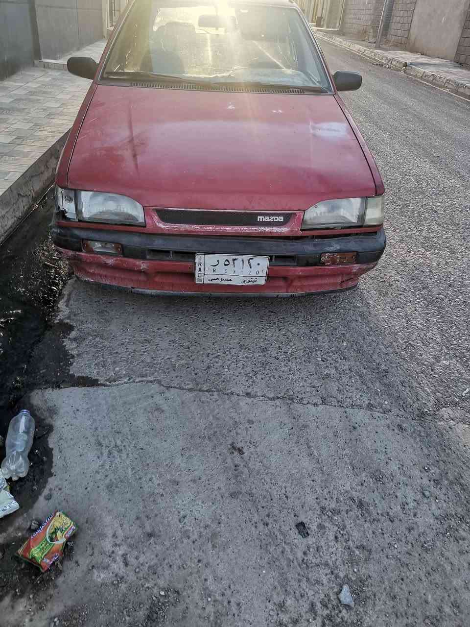 مازد ٣٢٣ للبيع مكينه كير شرط بيها كابون شرط التحويل سنويه بسمي اعوزها ترتيب سعر٢٠ وبيها مجال *********** او***********
