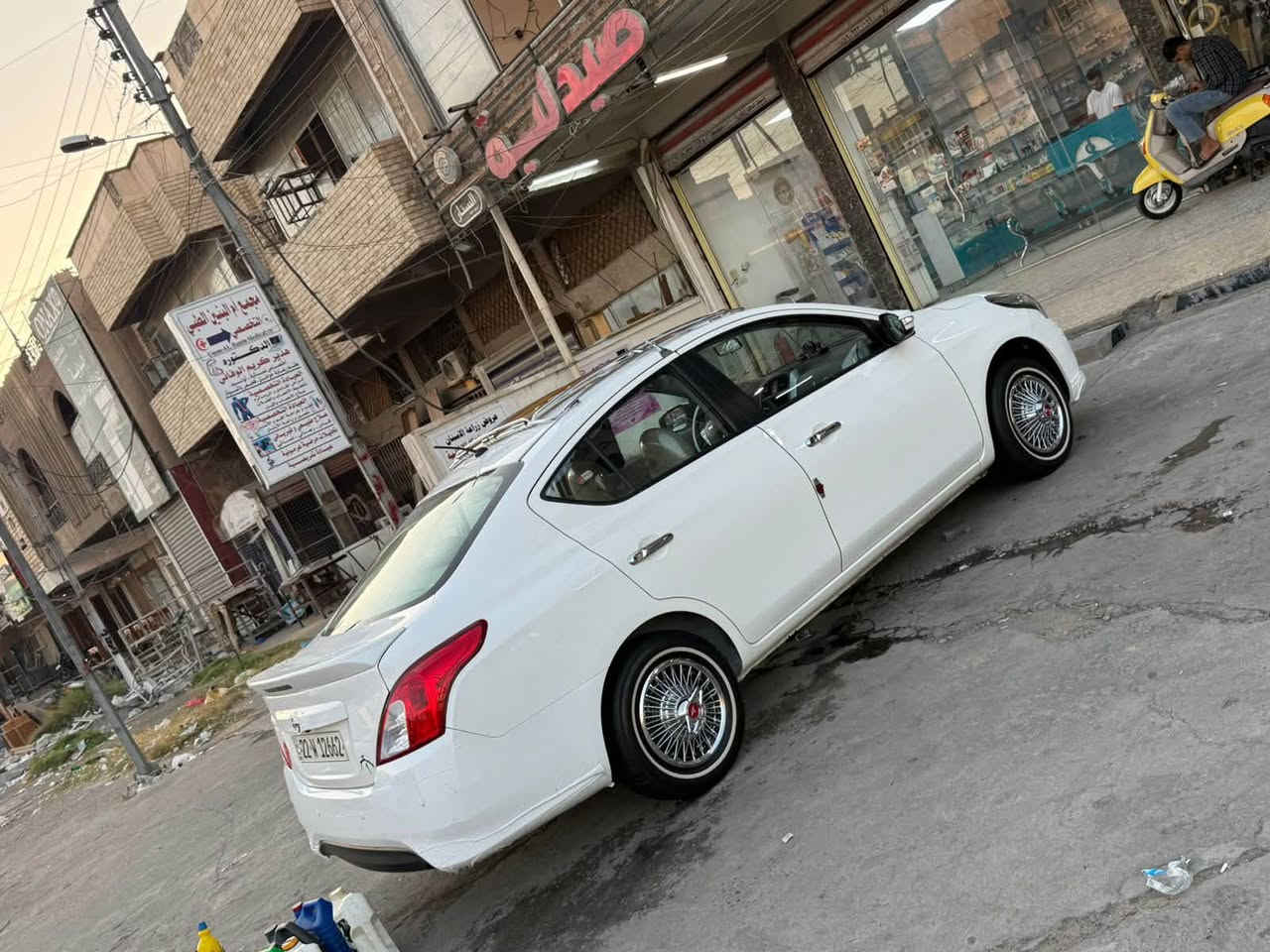 سلام عليكم نيسان سني مصري 2025 مكفوله السياره كفاله عامه مدوشمه وكامله على اخر حبايه السياره ماخذها اقساد فه ابيع فقط وكاله بين ما اسددها وتتحول وراعي السياره موجود مكاني بغداد البياع السعر 115 وبيها مجال 
ملاحظه الغراض مو ويا السياره
***********
