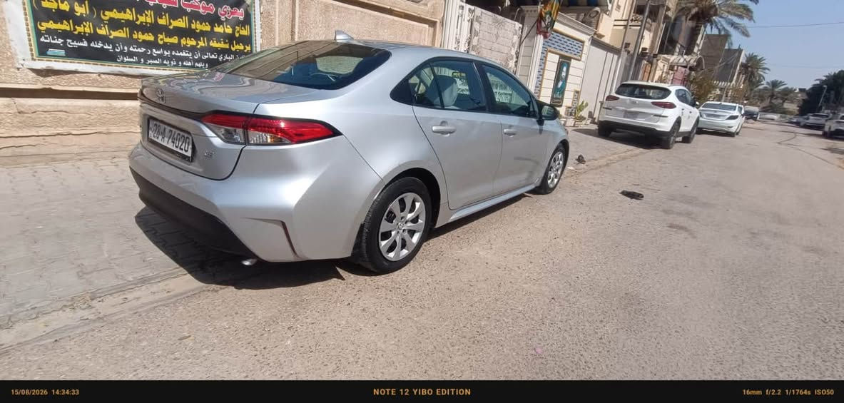 سلام عليكم
كورولا 2023 وارد امريكي
رقم نجف معوقين باقي 3 سنوات
حادث ولا ايرباك طاك
مكان النجف
ب127 وبيه مجال
رقم *********** واتس اب موجود

نص مكتوب في الصور:
- 15/08/2026 14:34:13 NOTE 12 YIBO EDITION 16mm f/2.2 1/1764s ISO51
- 15/08/2026 14:34:04 NOTE 12 YIBO EDITION 16mm f/2.2 1/2049s ISO53
- 15/08/2026 14:34:41 NOTE 12 YIBO EDITION 16mm f/2.2 1/1149s ISO50
- 15/08/2026 14:34:33 NOTE 12 YIBO EDITION 16mm f/2.2 1/1764s ISO50