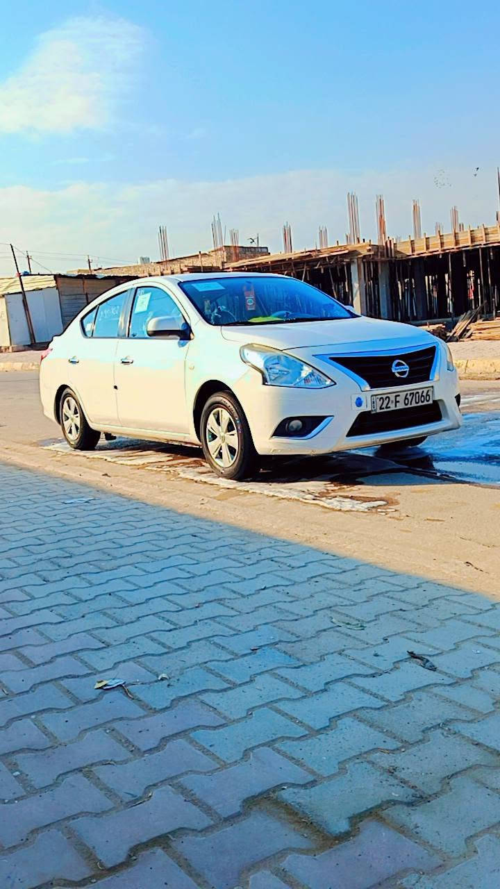 سلام عليكم للبيع..... 
نيسان سني هندي بليته زركة موديل ٢٠٢١
رقم اربيل باسمي سنوية وهزة جدد 
كير مكينة مكفولات 
تبريد ثلج 
تخم تاير برجستون  ويل حجم ١٥ جدد
باتري جديد 
صدر امامي خلفي جدد 
كهربائيات شغالة 
السيارة جاهزة مجهزة نقص برغي مابيه 
نص الدعامية الخلفيه مصبوغه وبيه رصعتين 
لا تبديل لا ضربة لا صبغ 
السعر ١٠٧ وبيه مجال 
عنواني بغداد حسينية الراشدية 
***********
