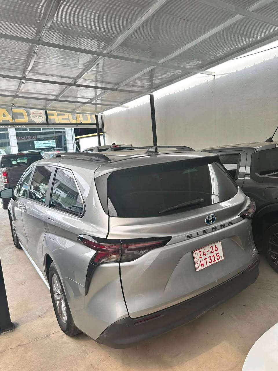 Toyota Sienna | تویوتا سیێنا 
.
مودێل: 2024
.
رەنگ: سیلڤر
.
مواصفات: XLE + HEV
(شاشە مەزن - داخل سپی - داخل خشبی - سحن وایرلس - سلایت - پەردە - هتد…)
.
محرک 4 سلندر هایبرد - Hybrid
.
٢ قتعە سبغ
بولند - چاملغ
.
ئیرباگ ستیرن سیستم
.
شاصی و داخلی بشەرت
.
 81000 میل
.
سعر: 269$ پچەک مجال
.
***********.    کورەک + واتساپ.
.
زاخو - مهندکارس زاخو, دهوك
