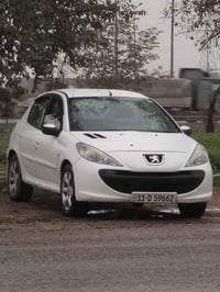 بيجو 206 موديل 2012 بدون ضربه بدون ضرر على بارد جاملغ خلفي سنوية ورقم ...