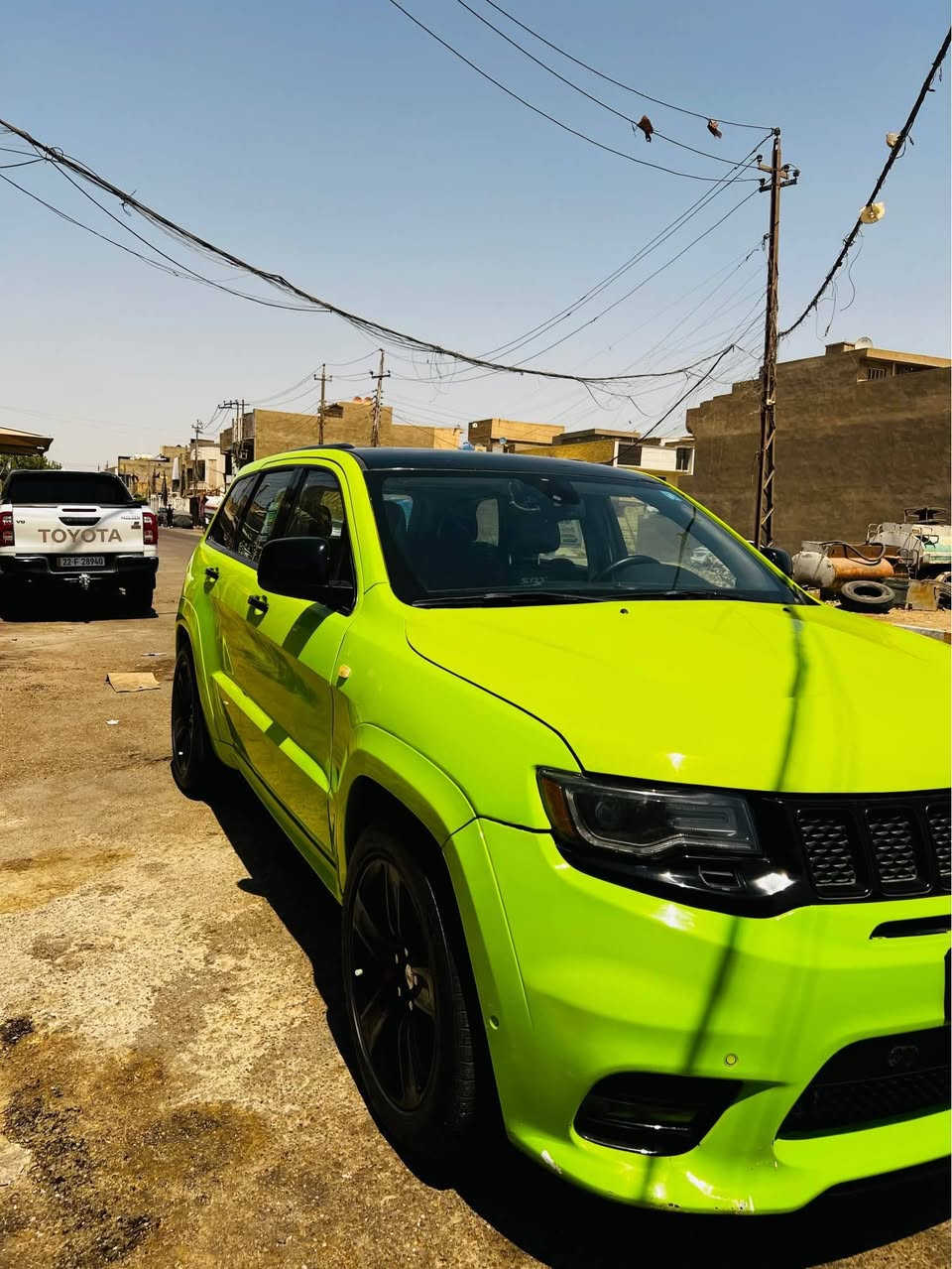 سلام عليكم للبيع جيب لاريدو 2012 SRT V8/5700 فول للأخير 1/1 لون اخضر تفاحي السياره مزوده تزويد فول سياره تغير لون والسنويه لونه اخضر السياره جاهزه تخم تاير جديد صدر امامي خلفي جديد كير ومكينه خير من الله رقم بغداد الدولي بسمي بيع او مرواس السعر 135 العنوان بغداد اتصل *********** بغداد, العراق
