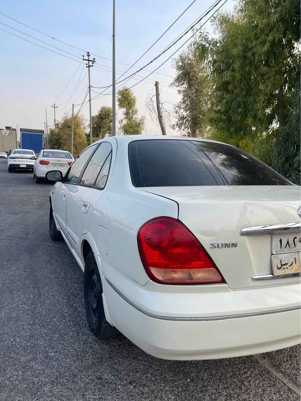 نیسان سنی ٢٠٠٦
گێڕ تۆماتیک
چوار جام کارەبایی
ناو زەرد
گێڕ و مەکینە و تەبرید بەشەرت
دوو پارچەی بۆیاغە
٠٧٥٠/٤٤٠/٠٥٧٠
*********** أربيل, العراق
