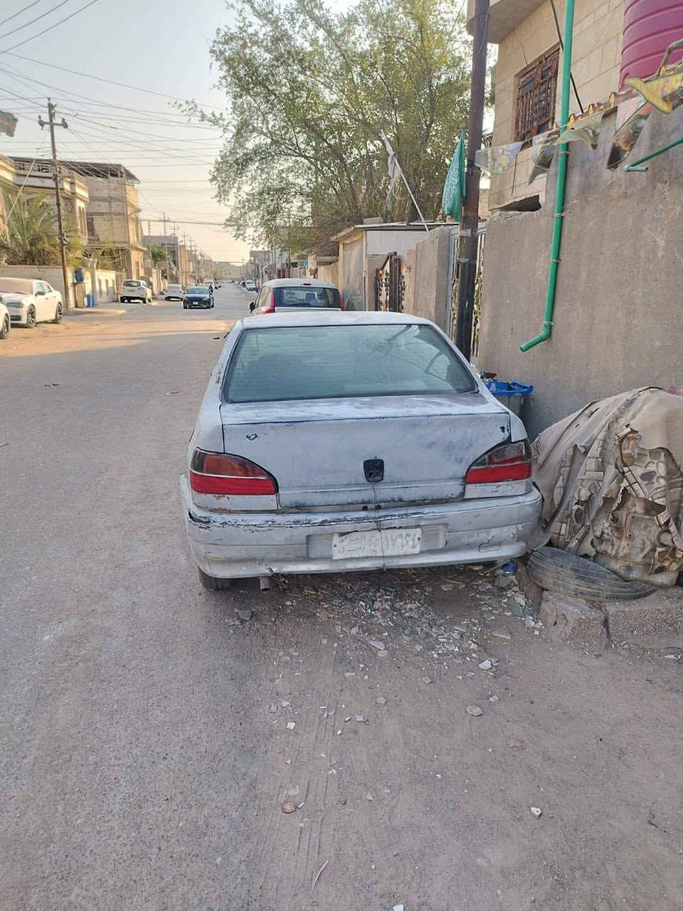 بيجو فرنسي كوم حديد مكينه وكير كفاله  العنوان البصره أستفسار ***********سعر٩
