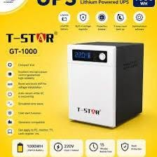 Ups حجم 1000 عدد2 جديد للبيع مع سيار راك عدد 4

نص مكتوب في الصور:
- UPS Lithium Powered UPS 1000 WH LiFePO4 battery Built-in voltage regulator Protection inverter 3 times more back up Sophisticated software T-STAR GT-1000 Compact size Excellent microprocessor control guarantees high reliability Boost and buck AVR for voltage stabilization Auto restart while AC is recovering Simulated sine wave Cold start function Generator compatible Can apply to PC, monitor, TV, cash register, etc. 1000WH LiFePO4 Battery 220V Out/In Voltage 15 Minutes Backup Time Multi Protection