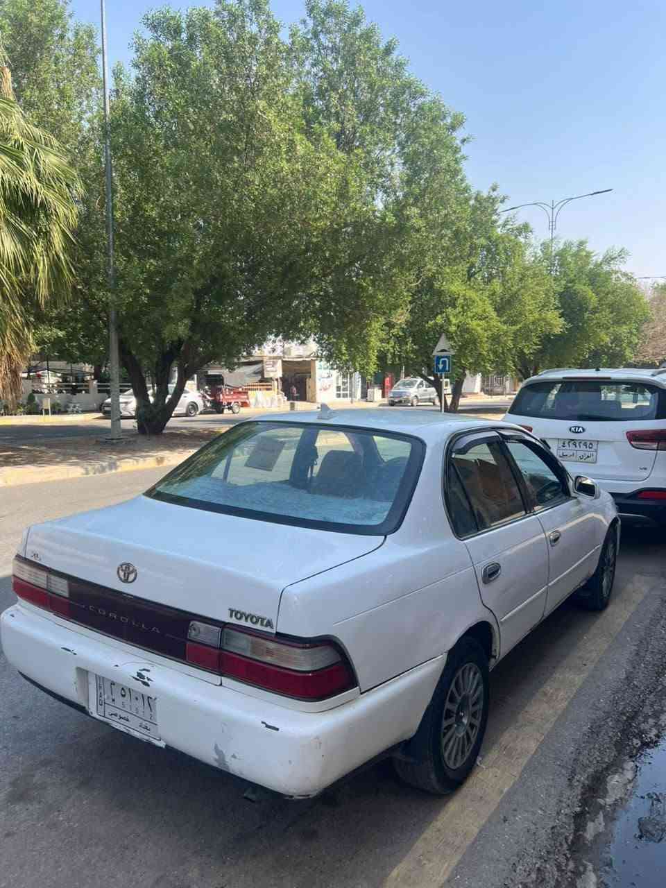 كورلا موديل 94 محور للبيع 
رقم بغداد 
السعر 55وبيها مجال 
العنوان ديالى جلولاء 
رقم الموبايل ***********
