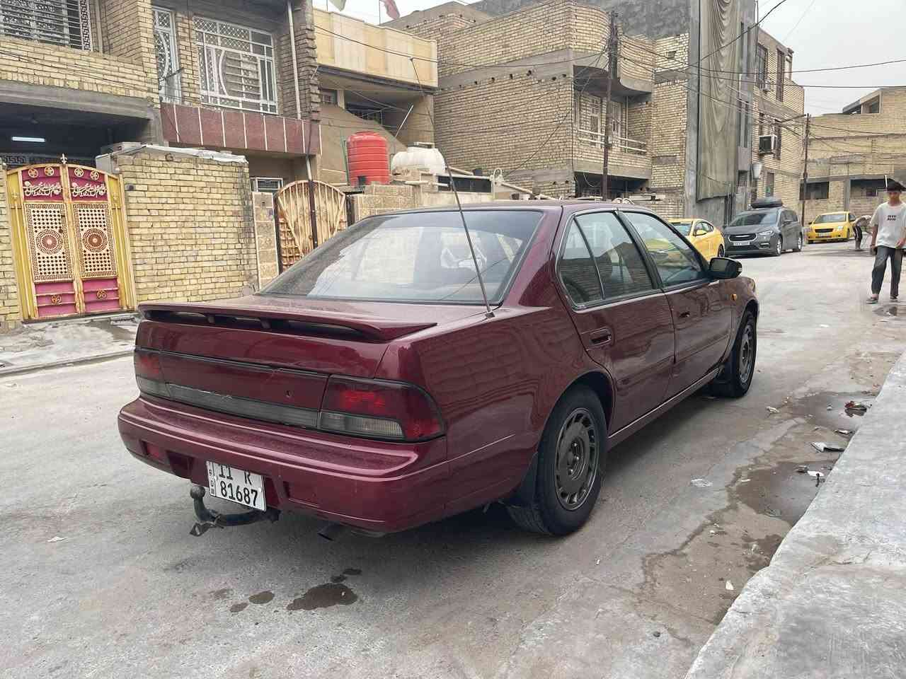 نيسان مكسيما 1991
وارد يابان سيارة جديدة بدون حادث مصبوغة بسبب الجراد  بدون نقص كير محرك كفالة تبريد ثلج تراي 200 وين متريد سيارة مميزة وجديدة 

محرك رياضي 3000v6
سبويلر خلفي رياضي 
كير 5 نمر +اوفر درايف 
ماشية 260 الف كم 
جام كله كهرباء 
تبريد ثلج 
نظام كير  sportوcomfort 
مثبت سرعة 
ارضية جلد 
كهربائيات بدون نقص 
السيارة وين متريد اطلع بيها اي محافظة 
رقم بغداد دولي 
السيارة حلوة وبلعافية ع الياخذها متوكف ابد وعملية وين متريد لاي محافظة شغل واطلع 
مكان بغداد البلديات 
السعر 35 
للاستفسار 
*********** 
0️⃣7️⃣7️⃣0️⃣4️⃣5️⃣1️⃣3️⃣1️⃣1️⃣6️⃣
