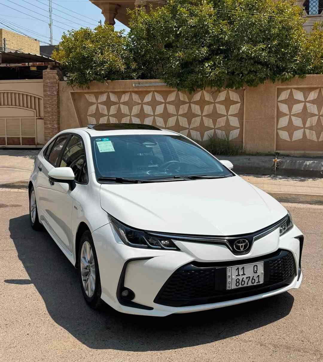 السلام عليكم 🌹🌹 
للبيع كورلا موديل 2024 تجميع صيني تحويل مباشر 
السياره مكفوله كفاله عامه موجود سونار بالمنشور 
🍀شاشه جبيره
🍀كامره دواره
🍀بصمه تشغيل وابواب
🍀 بصمات عدد 2
🍀سلايت 
🍀كار بلي 
🍀تحكمات ستيرن 
🍀كشنات جلد 
🍀تبريد قطعتين 
🍀اوتو هولد 
🍀سايد بريك دكمه 
🍀بك لايت لد 
🍀 لايت LED
🍀ماشيه 47 
السعر 150 ورقه وبيها مجال
***********

                              العنوان الانبار فلوجه
