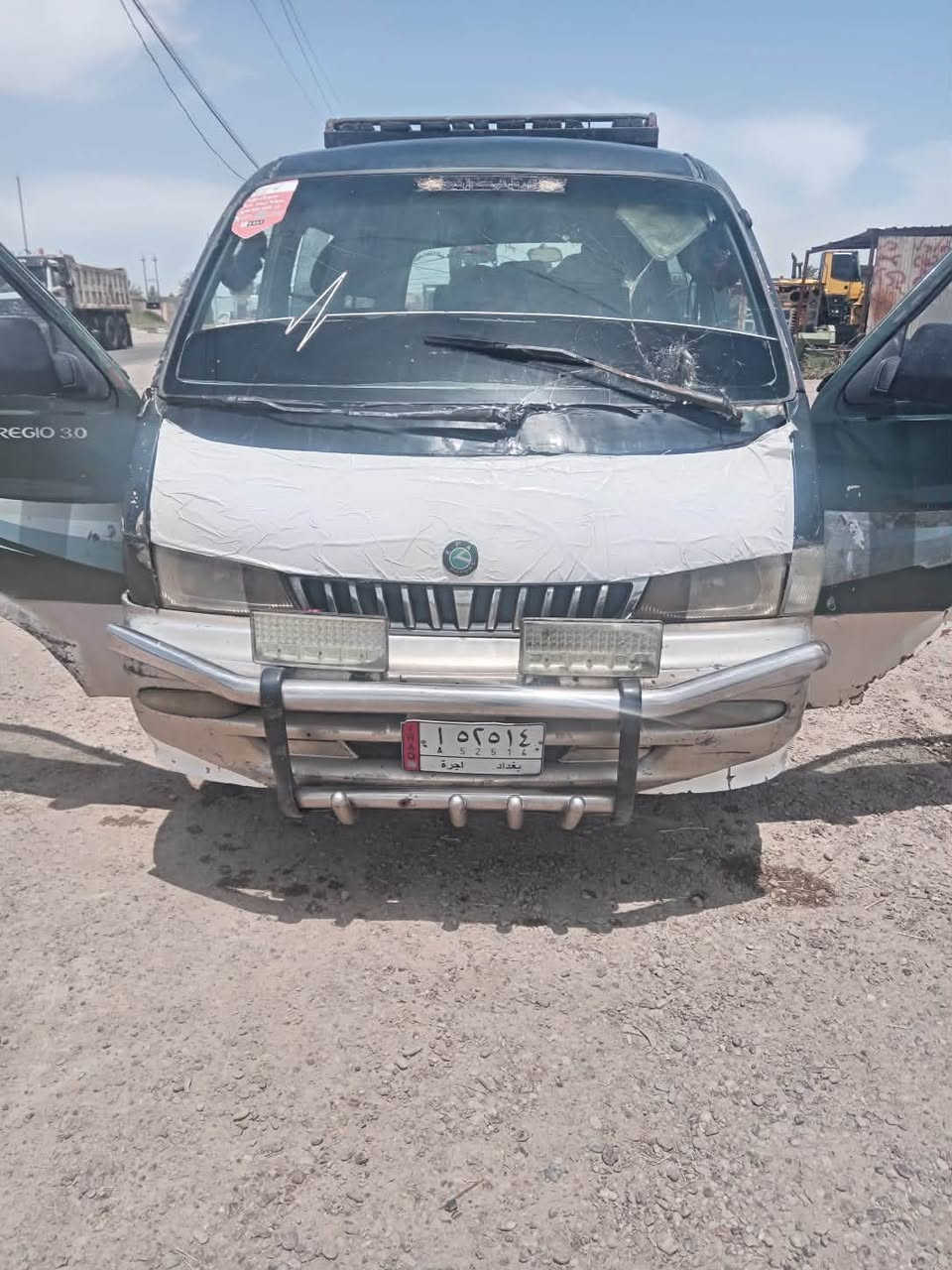 كيه بريجو موديل ٩٦  سنويه لل 27 اتعداك بمكينه وكير واكس وشاصي وتحول تخم تاير باتري جديد مجفت جديده مرجعه بلاديه  مكاني بغداد السعر ٣٢ ورقه الاستفسار ***********
