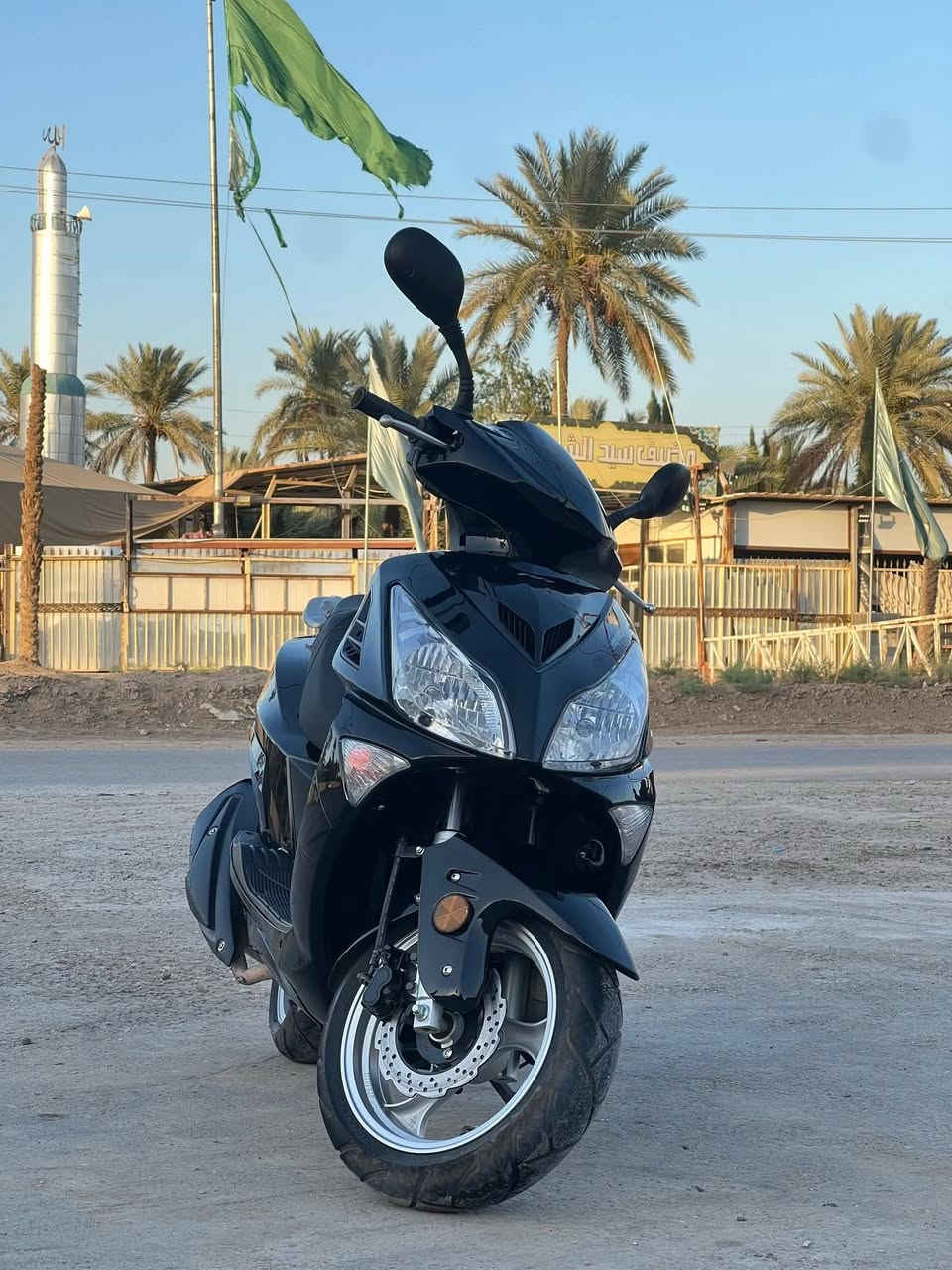 دراجه صيني للبيع الدراجه رزنه وعاليه وقويه نقصها بس تاير خلفي بنجر وتركتها رايدها ب 580 وبيها مجال بسيط للشراي مكاني طويريج للاستفسار الاتصال على الرقم ‪ 
***********
