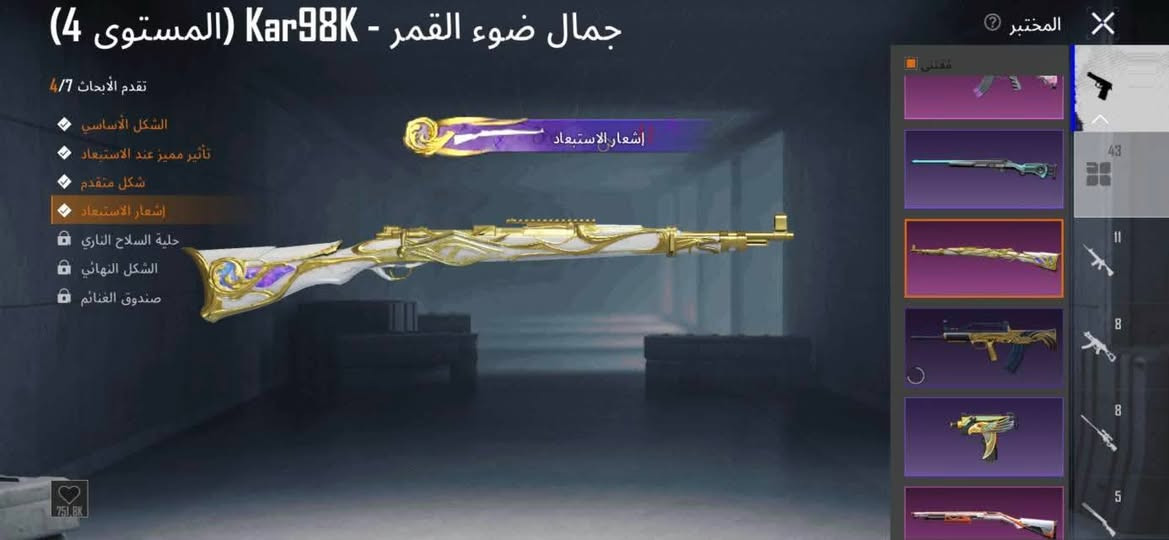 حساب ببجي • مستوى ٨١ • ملابس نوادر