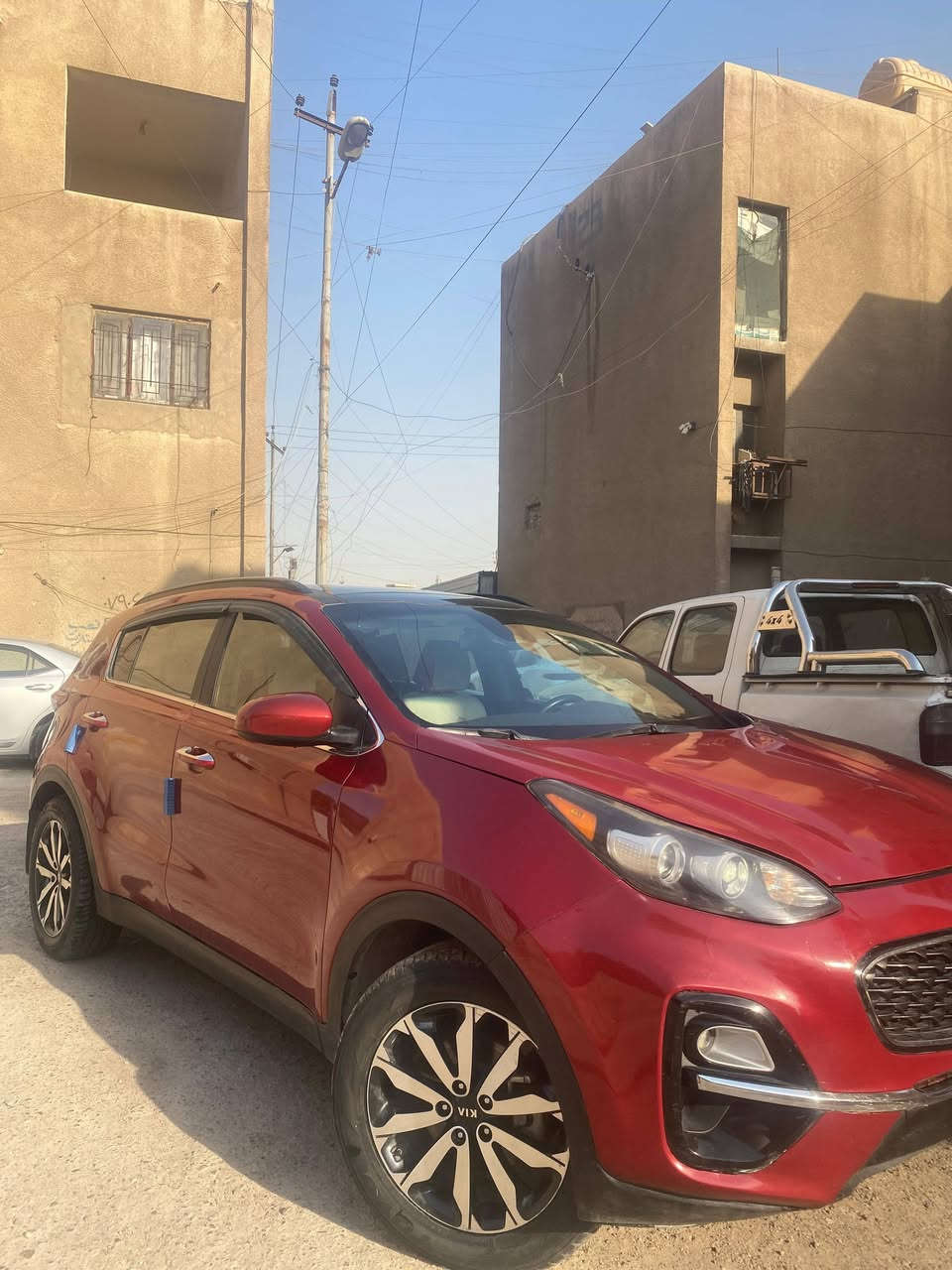 سبورتج ٢٠فول وارد امريكا ضرربنيدمصلح ومصبوغ وجاملغ مبدل نفس الون وباب مبدله نفس الون جهة السدرفول باسمي بغداد رايده ١٧٠ وبيه مجال مكاني تقاطع درويش الإعلام ***********
