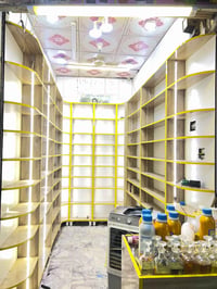 رفوف • ميز عطور • نجارة عراقية