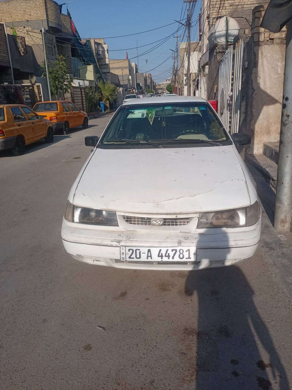 اكسنت موديل ٩٣ رقم نكليزي سنويه ٣١ بسمي كير ومحرك خير من الله حداديه نص عمر بيها دخانه سوده السعر ١٨ وبيها مجال عنوان بغداد الأمين ***********
