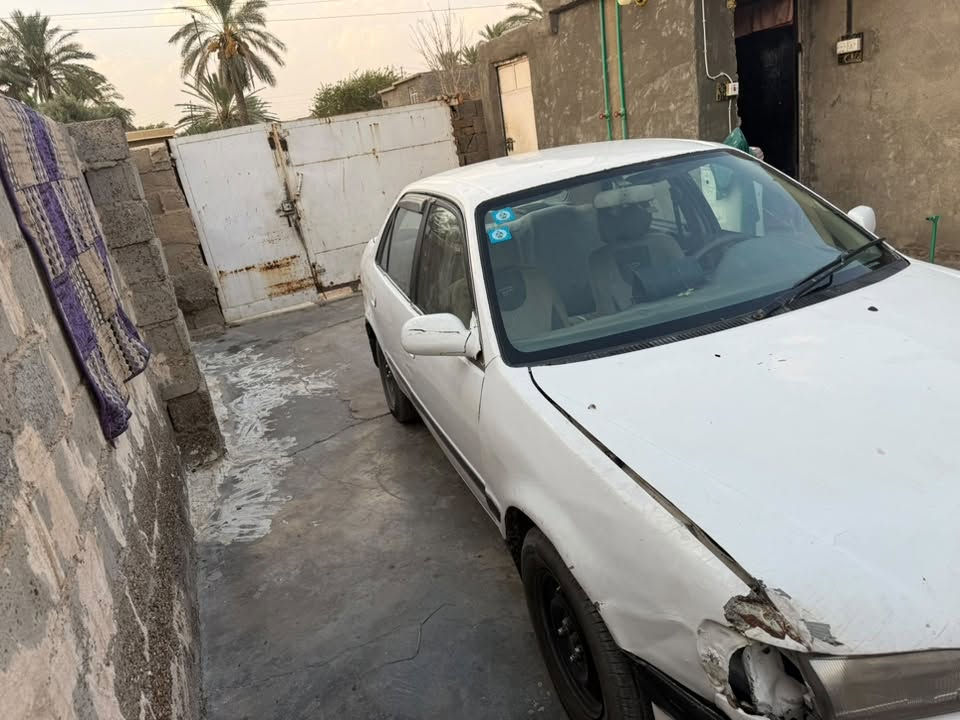 السلام عليكم 
كورلا موديل 96 
بأسمي للبيع
سنوية جديدة هزة جديدة
كير او مكينة خير من الله
العنوان بغداد التاجي
السعر المطلوب 33
***********
