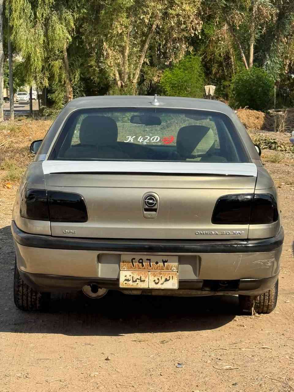اوبل بزون 1998
گير اوتوماتيك بلاد محرك كبس بلاد 4 سلندر / تخم تايرات جديد / بدون ضربه / جميع كهربائيات شغال / صدر جديد / جامات اوتو / بشرط تحويل وغرامات 
السعر 34 وبيها مجال 
مكاني ديالى / خانقين 
***********
