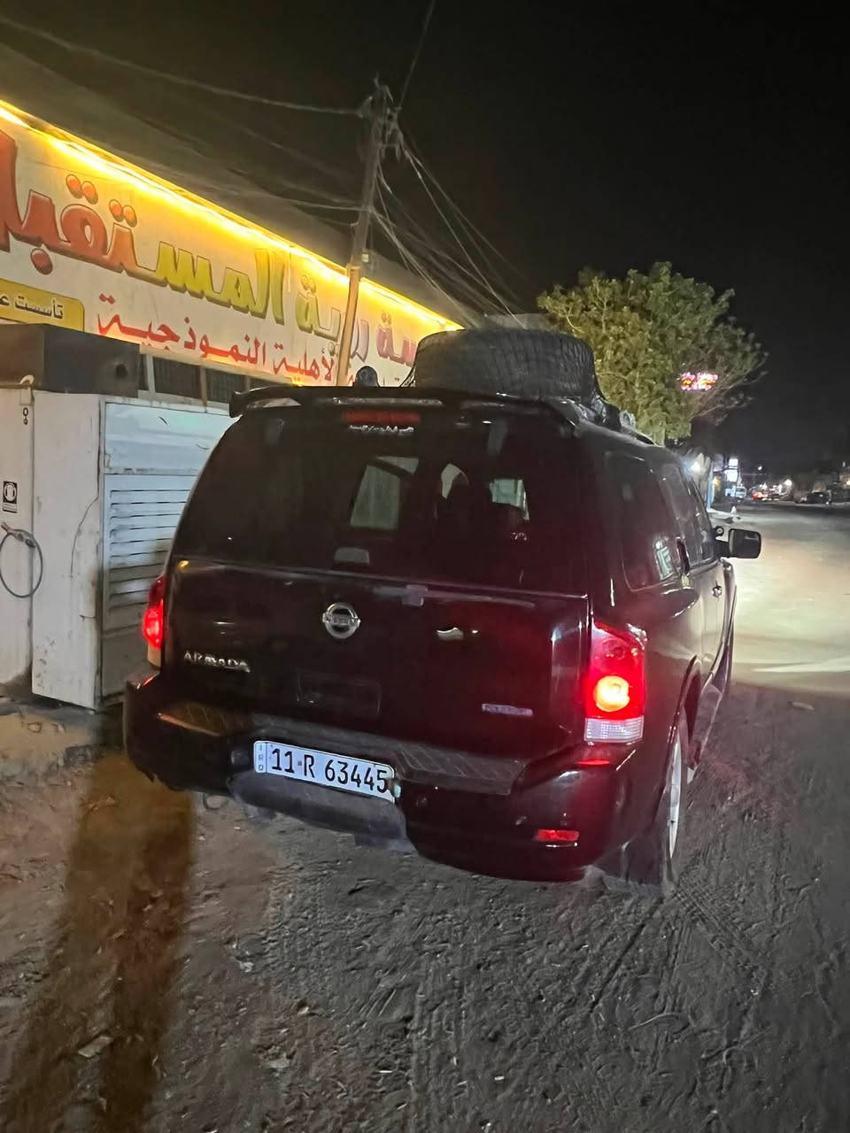 نيسان ارمادة موديل ٢٠١٢
تحويل ملكية مباشرا باسمك رقم بغداد

السياره مصبوغه حزام اثر جراد وبيها الجاملغ عكس السايق بي ضربة ومصلح كامل

سيارة محرك ٨ سلندر5.6   

عليها منظومة غاز جاهزة ومخفية وتشتغل بانزين

اقتصادية وعملية ومريحة بالسفر 

للاتصال ***********
