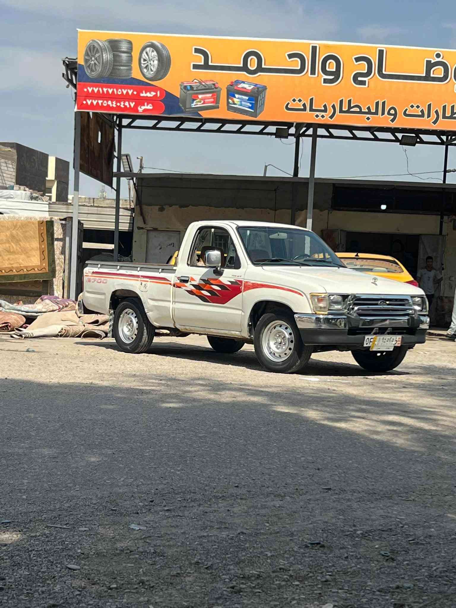 تويوتا بيكم • موديل ٩٨ • رقم بغداد