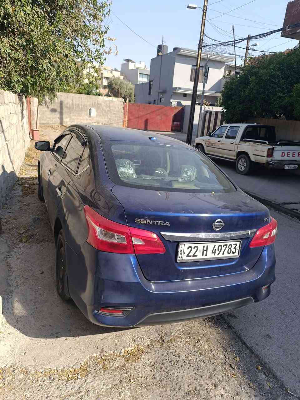 نيسان سنترى 2016بيها شويا صبغ بل جاملغ الخلفي مواصفات SVالسعر 112 الاتصال ***********0 مكان موصل حي المحاربين
