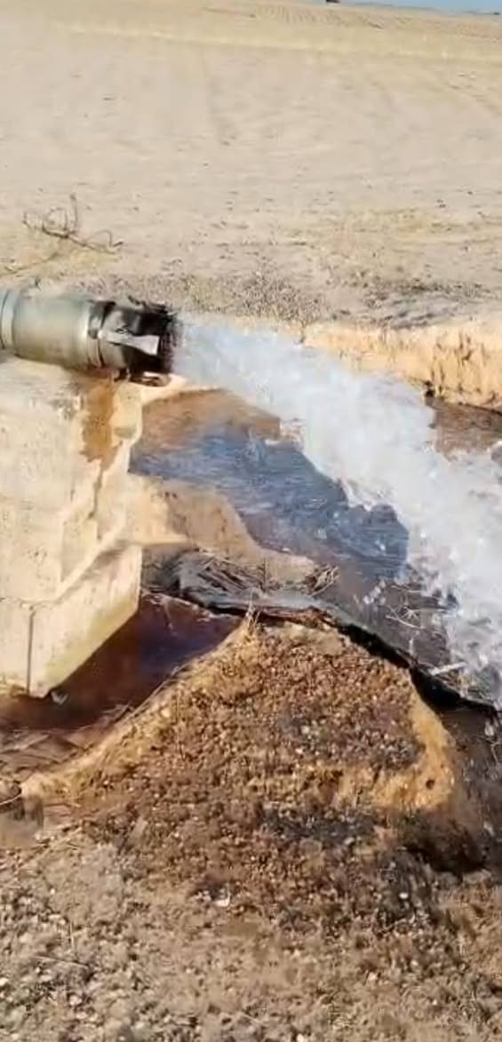 نعلن لكم ارض المساحه 120 دونم الموقع بنهير المبدد مع ا 3 ابار ثنين شغالات واحد يريد طاقم مع محولات ثنين ام ال 100 مع بيت للفلاح مع حقل غنم مع مرشه 60 خط مرشه مي خير من الله فرياط مع مدار الموسم للاستفسار الاتصال على الرقم ***********
