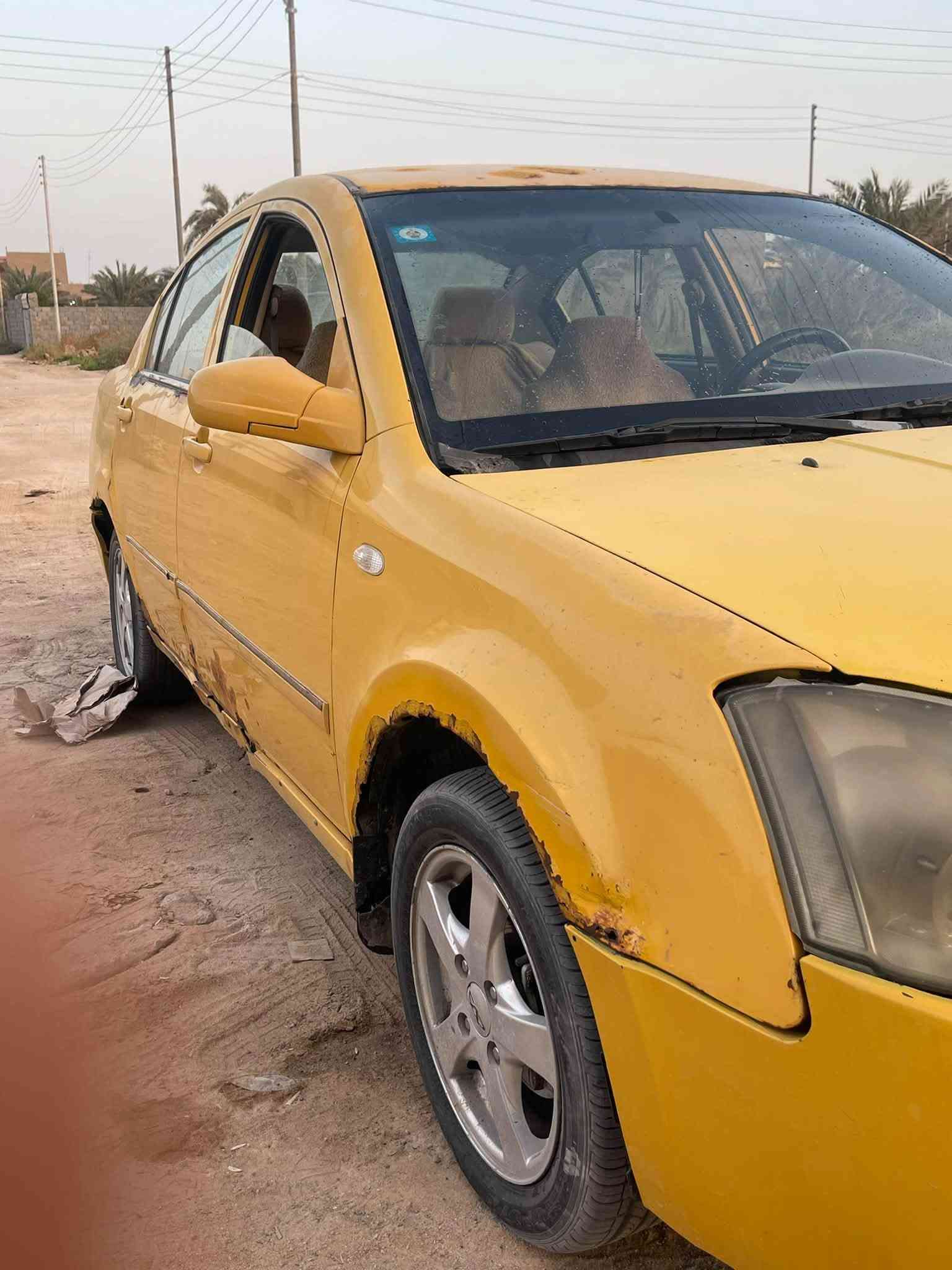 السلام عليكم
للبيع شيري A5
مديل ٢٠١٢ 
محور مكينه وكير كورلا 
حداديه كير مكينه 
بس الجسد يرادله تعمير بيهة خياس 
التبريد يرادله كنبريسر 
السعر 25 ورقه وبيهة مجال 
رقمها بصره السنويه ٢٠٣٠ يلله تنتهي 
رقمي ***********
