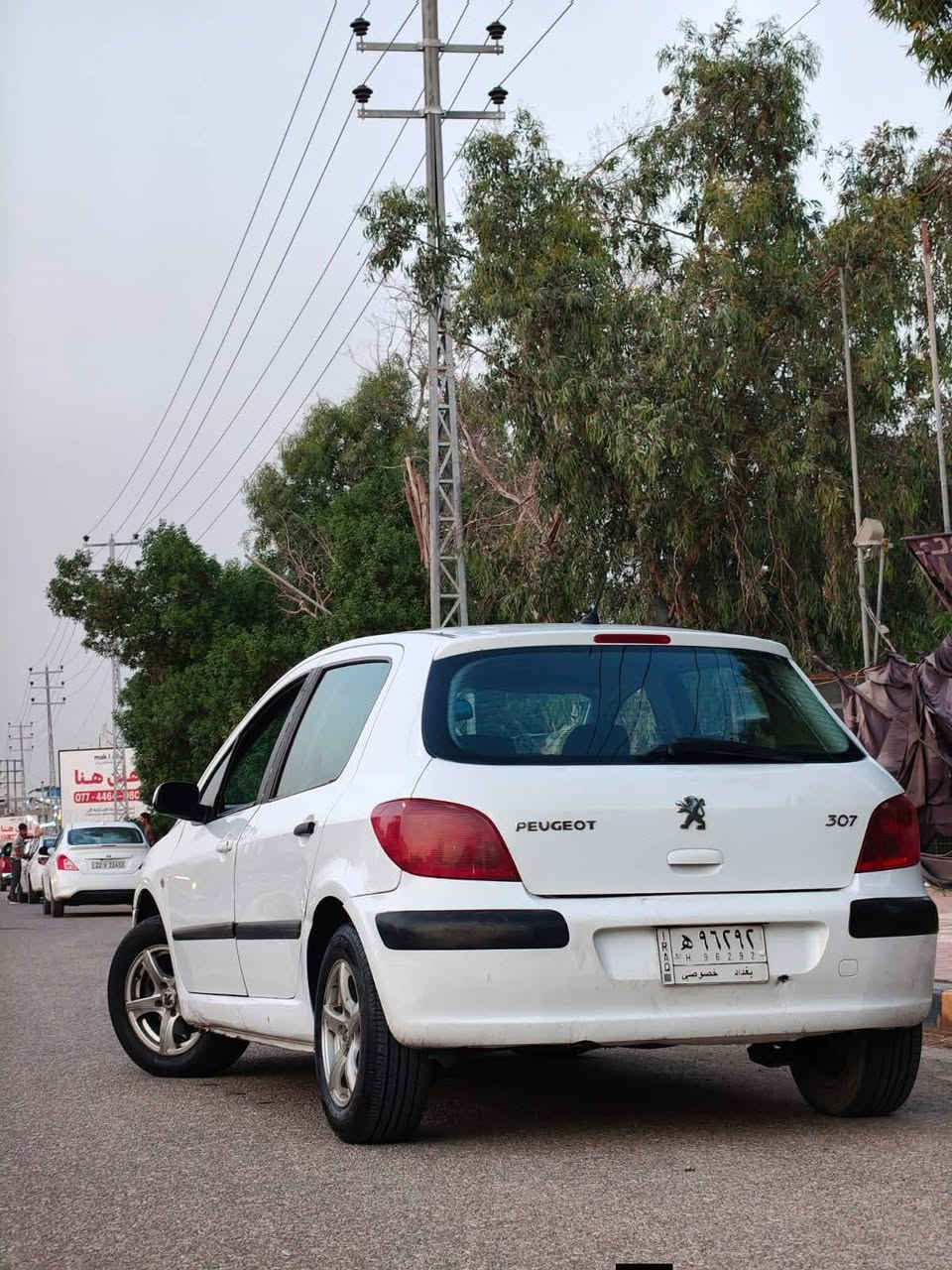 بيجو فرنسي ٣٠٧ رقم بغداد مبدل كير ومحرك جدد وحدادية كلهة جديدة وتخم تاير جديد تبريد شغال سياارة كفالة عامة بيهة فقط بارد قليل امداور ثاني يوم مكاني نجف 
للتواصل *********** 
*********** مكلف بلنشر 
السعر 55 وبيهة مجال النجف, العراق
