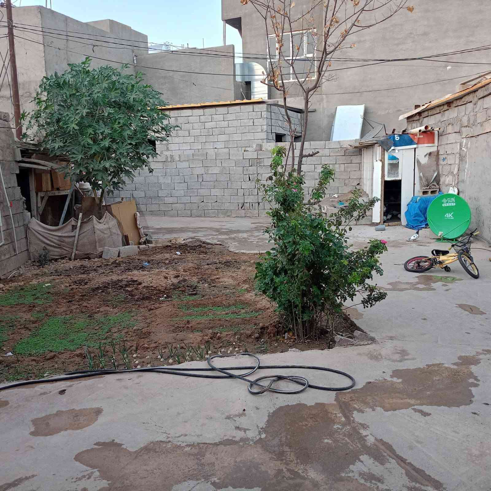 بيت للبيع تجاوز ابص الزراعي متكون من غرفتين نوم وااستقبال مع مطبخ هول وصحيات واحوش كبير مساحته ٢٠٠::: أو ٢٠ متر موقع البيت واسطي سايدين مال مركز شرطة العداله فرع ماركت ماشاءالله
