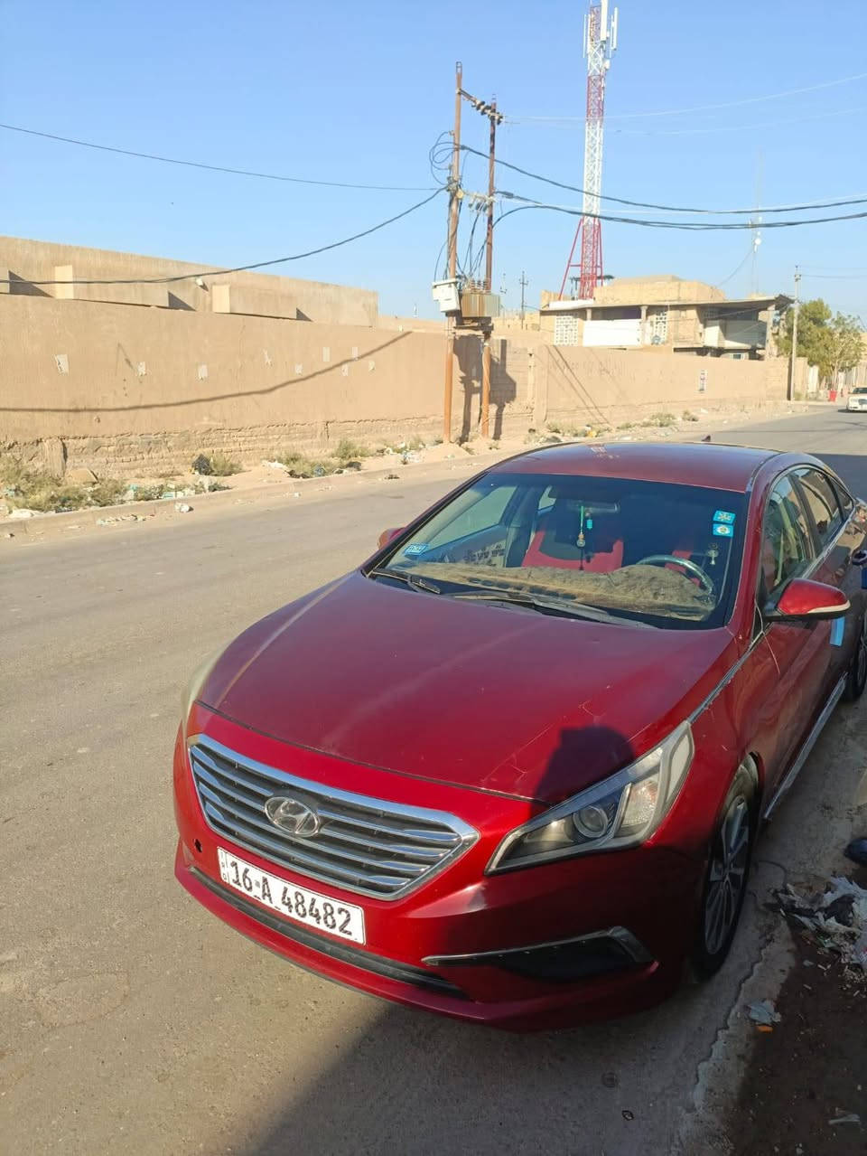 للبيع سوناتا موديل 2016 وارد امريكي حادثها جاملغ ونص من البنيد مواصفات سبورت محرك 2400 السعر 115 وبيها مجال العنوان الدوانيه الدغاره للاستفسار الاتصال ***********
