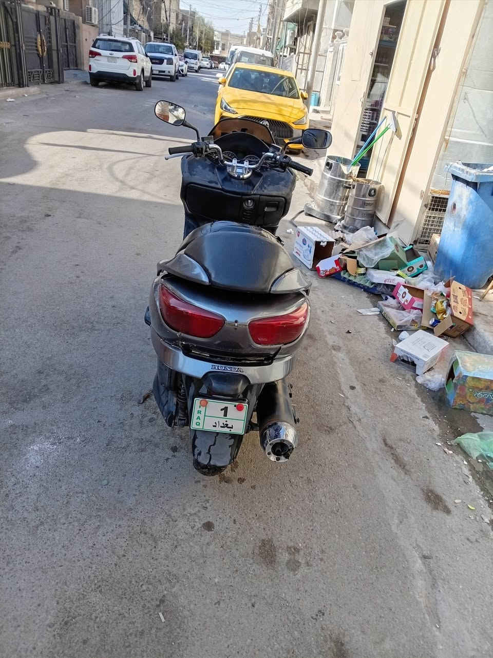 سلام عليكم اخوتي الطيبين هاااي فورزه صفر ٨ عميه بلادي الدراجه خير من الله برغي مامفتوح بيهه من تجي اجيب وياك فيتر يفحص كهربايات كلهه شغاله كيجات كلهه شغاله مكينه خرسه متسمعهه بيهه نواقص خفيفه يعني ترتيب ولبريك الخلفي اني فاتحه الدسكات مالته عبالي اشدلهه جديد بس ماتفرغتلهه لين اني صاحب دوام عسكري ماعندي وقت الهه للبيع السعر خاص مكاني بغداد البياع قرب تقاطع درويش ***********
