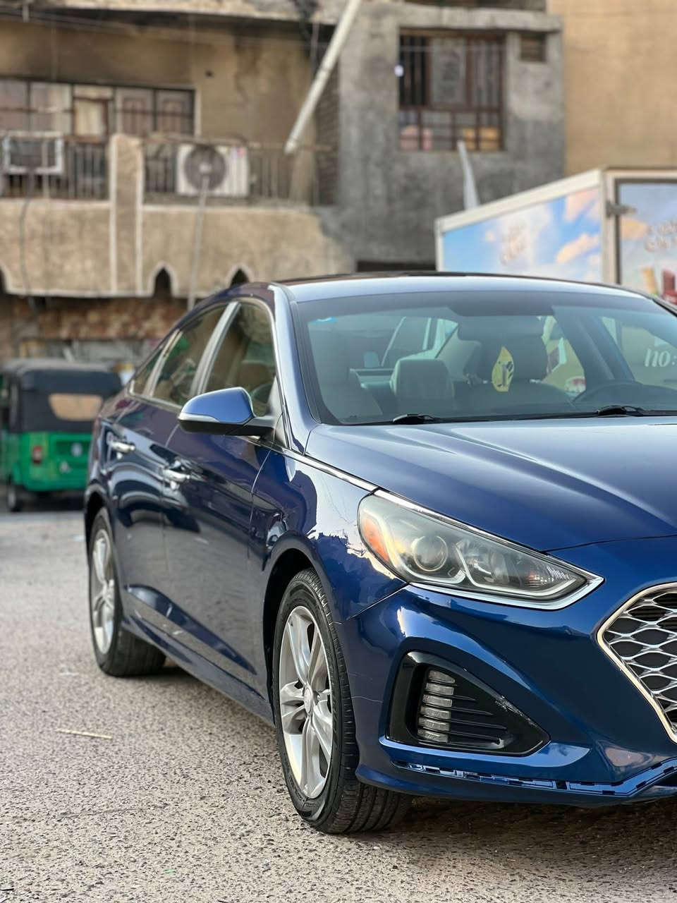 يالله السلاَم عليكم 
سوناتا موديل 2019
حادثها ربع بنيد صبغ
كير مكينه لغود شواصي تبريد كله وكاله
سونر مع صور لحادث مع صور سياره داخل لمنشور
سياره جديدهه بمعنا لكلمه
السعر ب128 مع مجال جدا بسيط
مكان سياره بغداد
رقم لهاتف ***********
