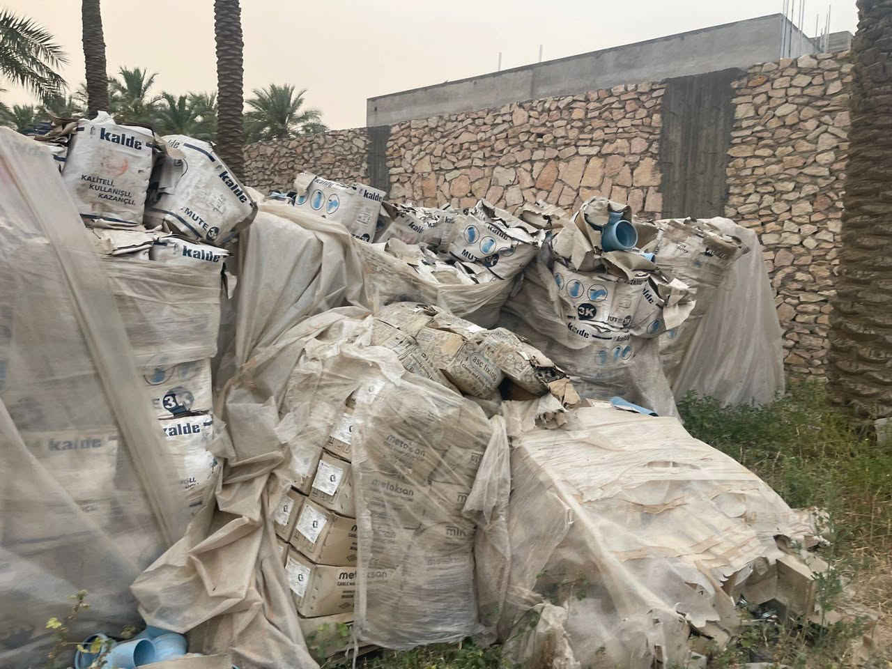 مواد مجاري للبيع شلع ماركة كالدة التركية  تقريبا 7000 بوري مختلف الاحجام والفتنك تقريي3 حاويات كبيرة
بيع شلع مكان بغداد حي الفرات. لاستفسار ***********
مواد مجاري للبيع شلع ماركة كالدة التركية  تقريبا 7000 بوري مختلف الاحجام والفتنك تقريي3 حاويات كبيرة
