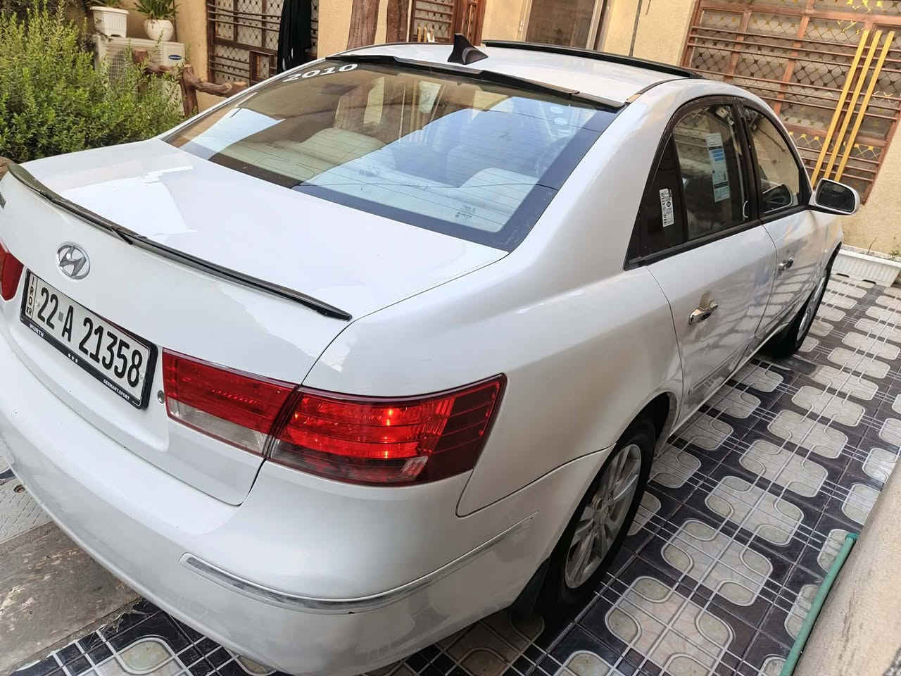 للبيع سوناتا موديل 2010 خليجي فول مواصفات السعر 86 رقم اربيل دولي هزه وسنويه جديد لل 30 حادث جاملغ خلفي بدون داخل صبغ حزام أبيعك عام مكينه وكير وحداديه وتبريد مكفولات مكان سياره الحله للأستفسار رقم صاحب السياره ***********
